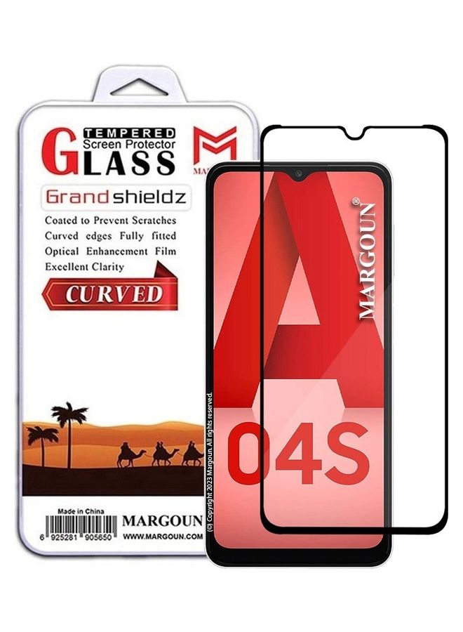 MARGOUN Screen Protector Tempered Glass For SAMSUNG galaxy A04S 6.5 inch CLEAR - Image 1