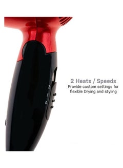 JOY Traveler Hair Dryer Red/Black 700grams  - Image 4