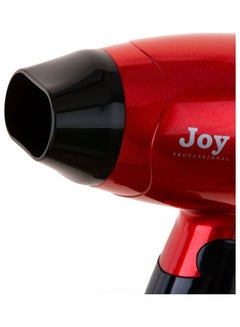 JOY Traveler Hair Dryer Red/Black 700grams  - Image 5