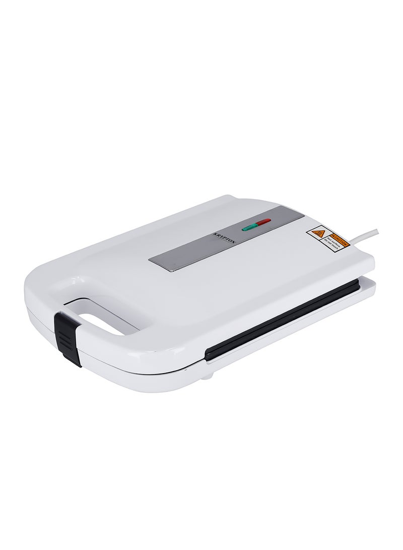 KRYPTON 4-Slice Sandwich Maker 1400W 1400.0 W KNSM6199 White  - Image 1