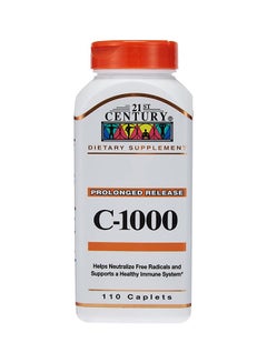 21st CENTURY C 1000mg Prolonged Release 110 Caplets  - Image 2