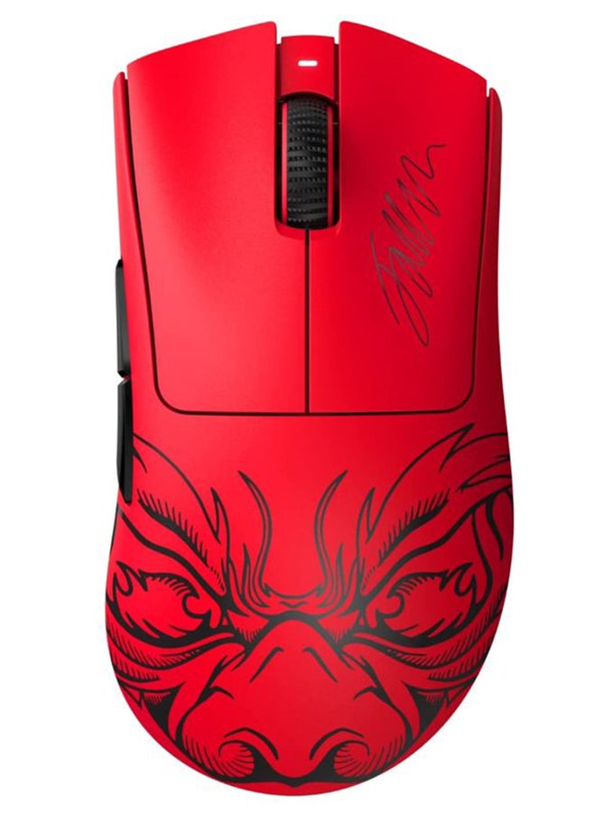 RAZER - Death Adder V3 Pro Wireless Gaming Mouse Faker Edition 63G Lightweight  Focus Pro 30K Optical Sensor Switches Gen3 Hyperspeed 6 Programmable Buttons 90 Hr Battery - Image 1