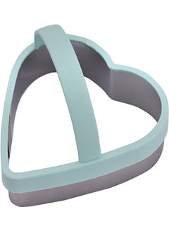 Royalford Cookie Cutter 3pcs Stainless Steel Cookie Cutter RF10961 Baking Moulds Heart Shape Cookie Cutter with PP Handle Baking Dough Tools Multicolour 8x7x6cm  - Image 2