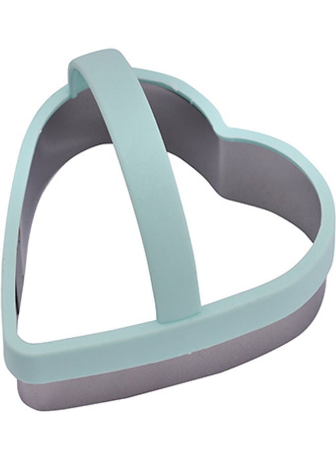 Royalford - Cookie Cutter 3pcs Stainless Steel Cookie Cutter RF10961 Baking Moulds Heart Shape Cookie Cutter with PP Handle Baking Dough Tools Multicolour 8x7x6cm - Image 1