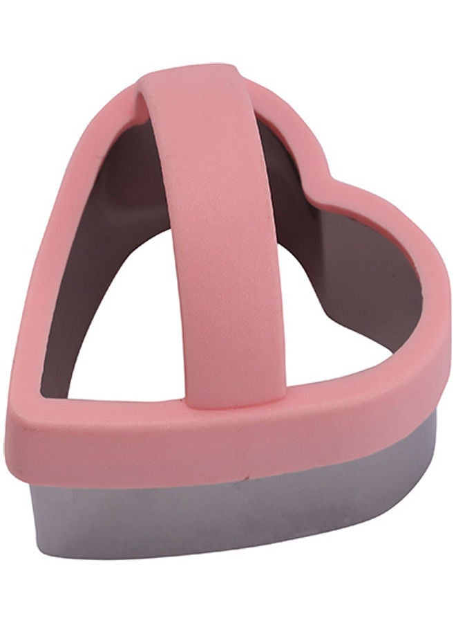 Royalford - Cookie Cutter 3pcs Stainless Steel Cookie Cutter RF10961 Baking Moulds Heart Shape Cookie Cutter with PP Handle Baking Dough Tools Multicolour 8x7x6cm - Image 1