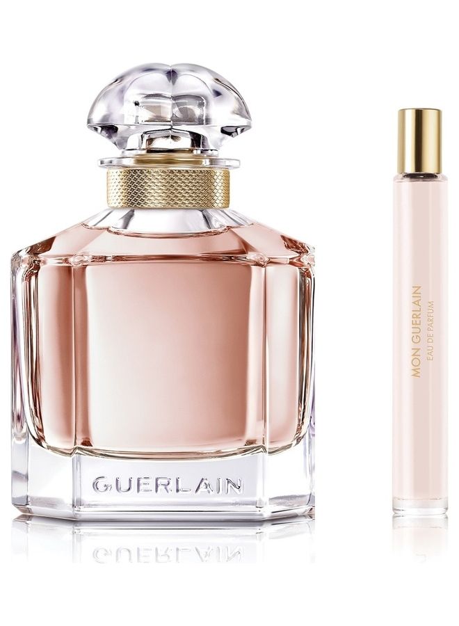 Guerlain Mon Guerlain Gift Set Eau De Parfum 100ml+ Purse Spray 10ml  - Image 2
