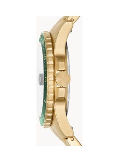 FOSSIL Men's Three Hand Date Gold Tone Stainless Steel Wrist Watch FS5950  - Image 2