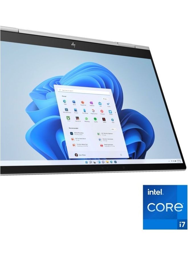 HP - HP ENVY x360 13-bf0001ne - Intel Core i7-1250U - 16GB - 1TB SSD - Intel Iris Xᵉ Graphics - 13.3" WUXGA - Win11 - Natural Silver English/Arabic Silver - Image 1