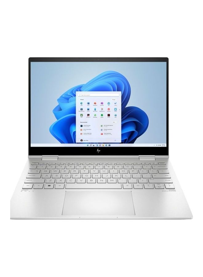 HP - HP ENVY x360 13-bf0001ne - Intel Core i7-1250U - 16GB - 1TB SSD - Intel Iris Xᵉ Graphics - 13.3" WUXGA - Win11 - Natural Silver English/Arabic Silver - Image 1