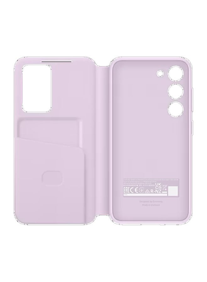 Samsung - S23 Smart View Wallet Case Lavender - Image 1