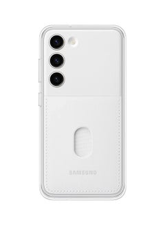 Samsung S23 Frame Case White  - Image 1