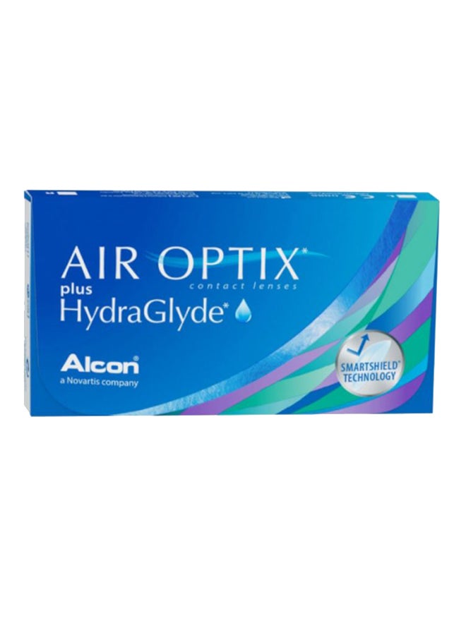 ألكون Air Optix Hydraglade Monthly Disposable Pack Of 6 Contact Lenses 