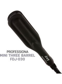 JOY Three Barrel Hair Waver - Mini Black  - Image 2