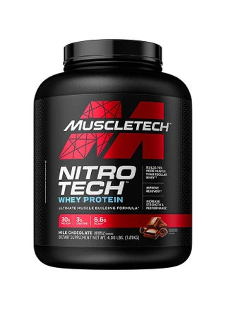 Nitro Tech Whey Protein - Milk Chocolate 4lbs - v1681286386/N13164384A_1