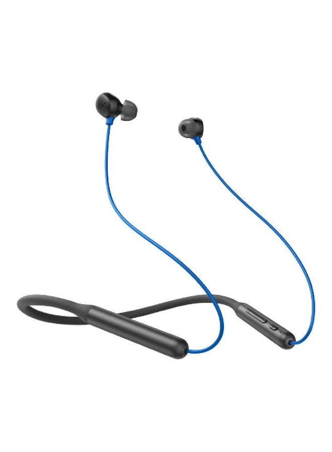 Life U2i Bluetooth Neckband Headphones with 22 H Playtime, 10 mm Drivers, Crystal-Clear Calls with CVC 8.0, USB-C Fast Charging, Foldable & Lightweight Build, IPX7 Waterproof - Black/Blue - v1681286611/N53400525A_1