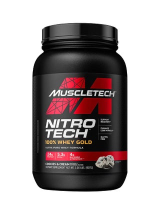 Nitro Tech Whey Gold Protein - Cookies And Cream - 2lbs - v1681287858/N33467177A_1