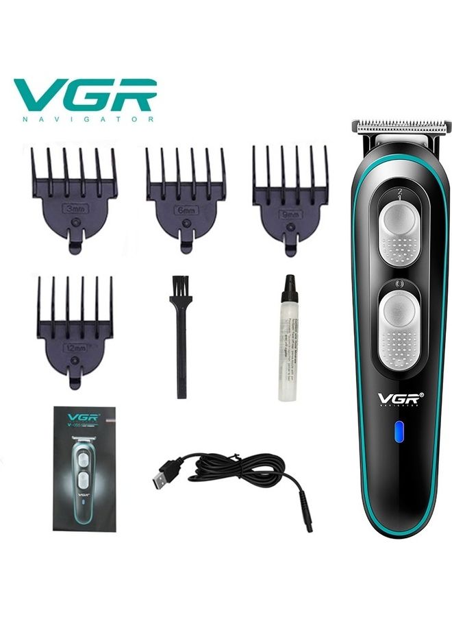 VGR Cordless Professional Hair And Beard Trimmer Black - Image 1