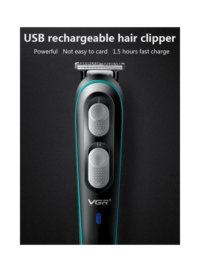 VGR Cordless Professional Hair And Beard Trimmer Black - Image 3
