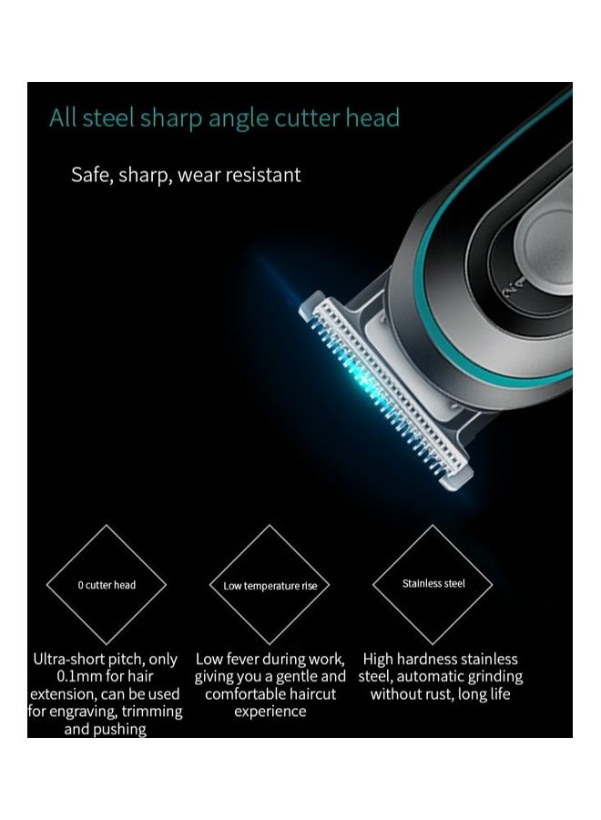 VGR Cordless Professional Hair And Beard Trimmer Black - Image 4