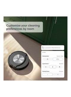 Roomba Combo j7+ Self-Emptying Robot Vacuum & Mop - Automatically vacuums and mops without needing to avoid carpets, Identifies & Avoids Obstacles, Smart Mapping, Alexa, Ideal for Pets 523 ml 30 W c755840 Black - v1681295731/N53400590A_5