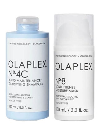No 8 Bond Moisture Mask 100ml And No 4C Clarifying Shampoo 250ml Bundles 350ml - v1681299238/N53399511A_1