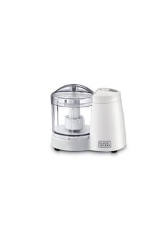 بلاك اند ديكر مفرمة طعام بشفرة مزدوجة 350 ml 120 W SC350-B5 أبيض/ شفاف  - Image 3
