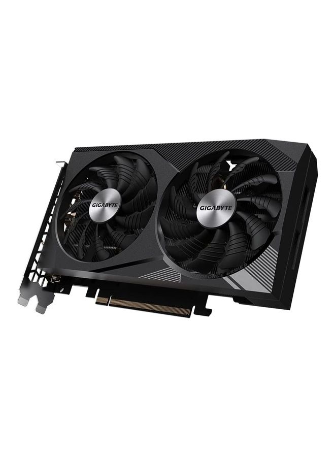 جيجابايت - بطاقة رسومات نفيديا جيفورس RTX 3060 ويندفورس او سي 12 جيجا GDDR6 192 بت من جيجابايت، اسود أبيض - Image 1
