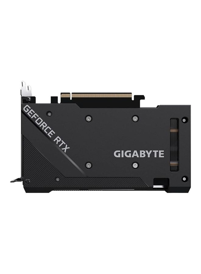 جيجابايت - بطاقة رسومات نفيديا جيفورس RTX 3060 ويندفورس او سي 12 جيجا GDDR6 192 بت من جيجابايت، اسود أبيض - Image 1
