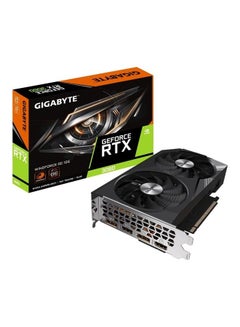 بطاقة رسومات نفيديا جيفورس RTX 3060 ويندفورس او سي 12 جيجا GDDR6 192 بت من جيجابايت، اسود أبيض