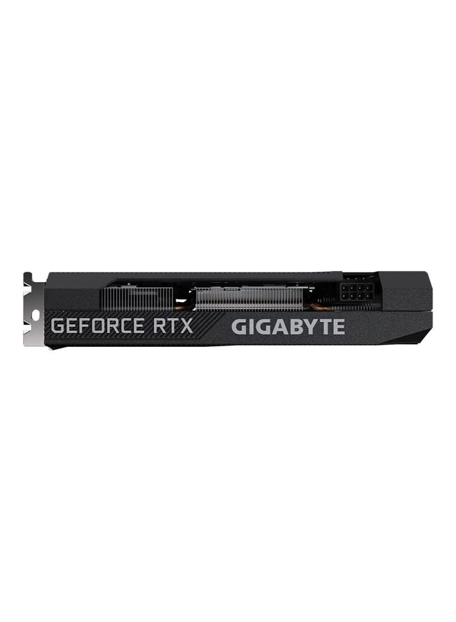 جيجابايت - بطاقة رسومات نفيديا جيفورس RTX 3060 ويندفورس او سي 12 جيجا GDDR6 192 بت من جيجابايت، اسود أبيض - Image 1