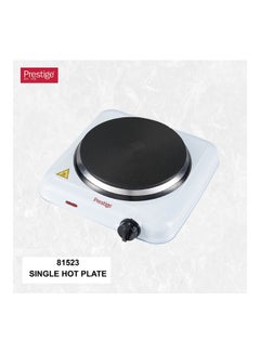 Prestige Electric Hot Plate - Single Burner Stove with Adjustable Temperature Control and Overheat Protection for Cooking Convenience 1500 W PR81523 White  - Image 5