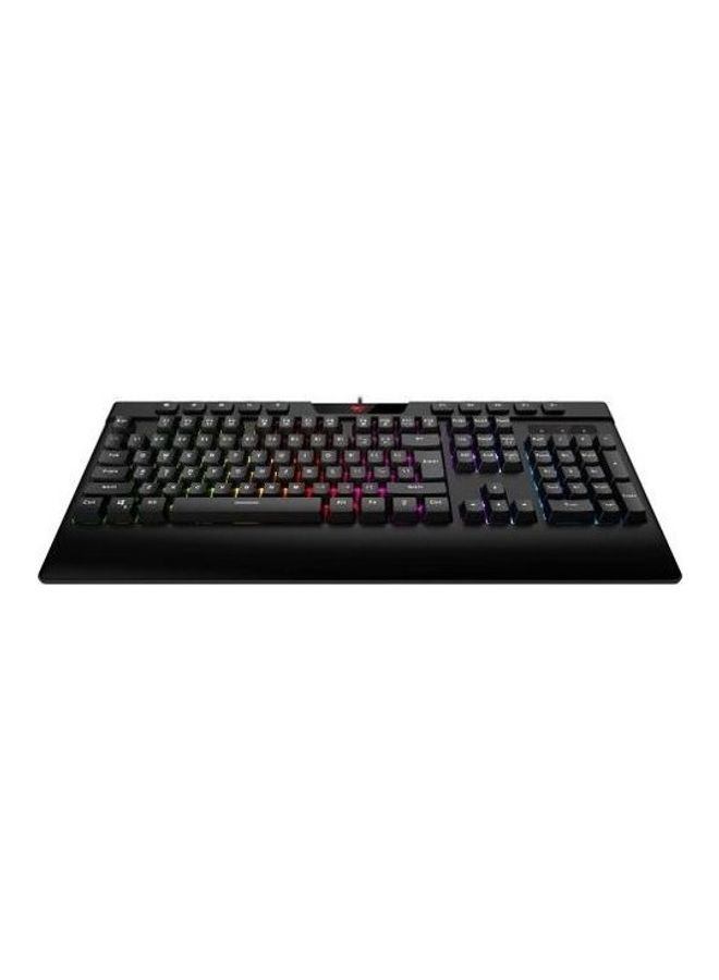 havit - Havit KB487L USB RGB Full Gaming Keyboard Multimedia Function -Membrane - Black - Image 1