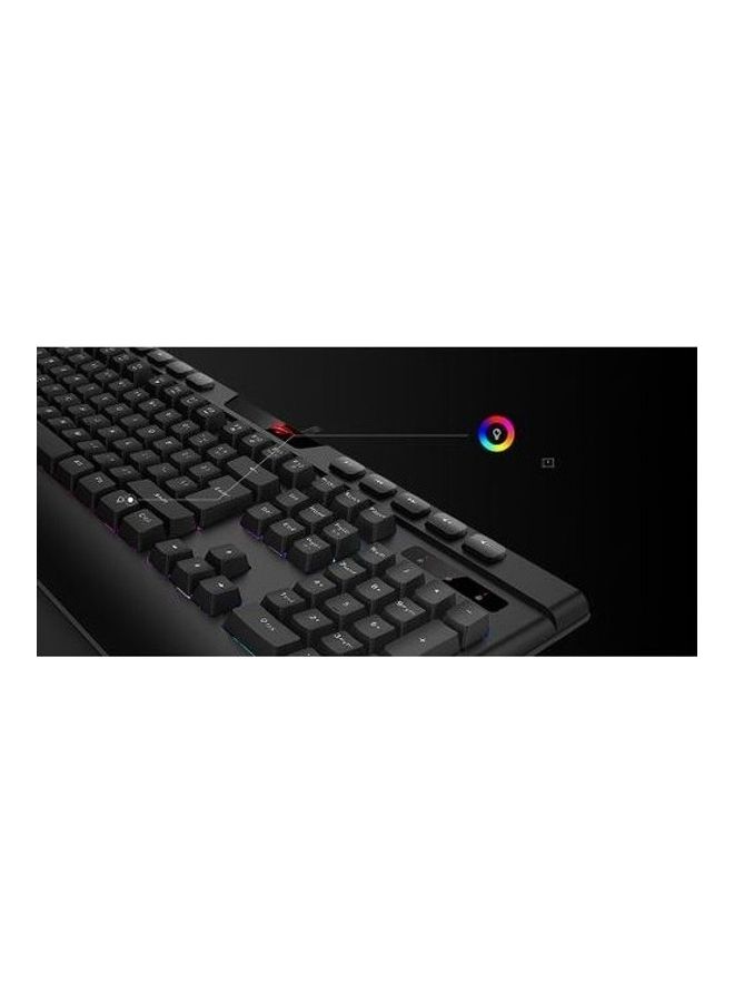 havit - Havit KB487L USB RGB Full Gaming Keyboard Multimedia Function -Membrane - Black - Image 1