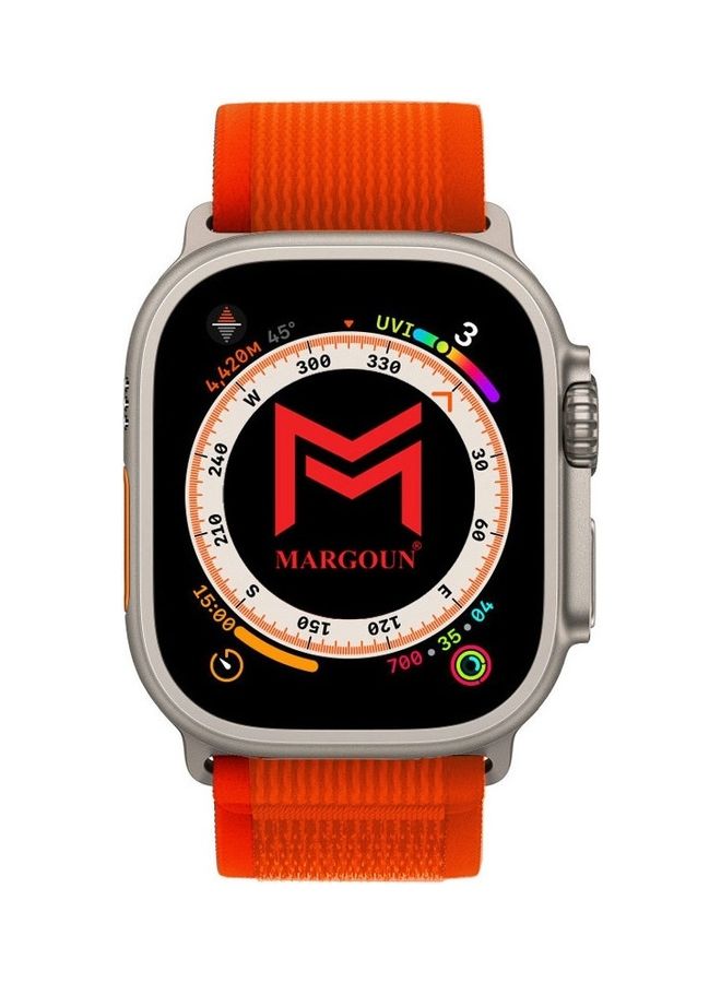 مارجون سوار رياضي من النايلون لساعة آبل 49مم 45مم 44مم 42مم لساعة آي ووتش سلسلة ألترا/8/7/SE/6/5/4/3/2/3 - Image 2