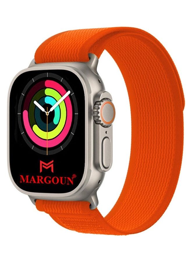 مارجون سوار رياضي من النايلون لساعة آبل 49مم 45مم 44مم 42مم لساعة آي ووتش سلسلة ألترا/8/7/SE/6/5/4/3/2/3 - Image 3