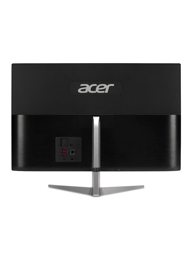 Acer - Aspire C24 All In One PC With 23.8-Inch Display, Core i7-1260P Processor/16GB DDR4 RAM/512GB SSD/Intel UHD Graphics/Windows 11 English/Arabic Black - Image 1