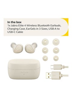 Elite 4 True Wireless Earbuds، سماعات رأس بخاصية إلغاء الضوضاء النشطة، سماعات بلوتوث سرية ومريحة مع تشغيل Spotify Tap، Google Fast Microsoft Swift Pair - v1681385291/N53400405A_6