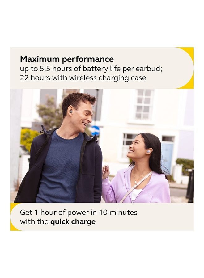 جابرا Elite 4 True Wireless Earbuds، سماعات رأس بخاصية إلغاء الضوضاء النشطة، سماعات بلوتوث سرية ومريحة مع تشغيل Spotify Tap، Google Fast Microsoft Swift Pair - Image 4