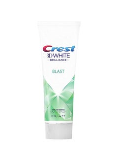 Crest 3D Intense Brilliance Blast, Whitening and Freshness Toothpaste 75ml