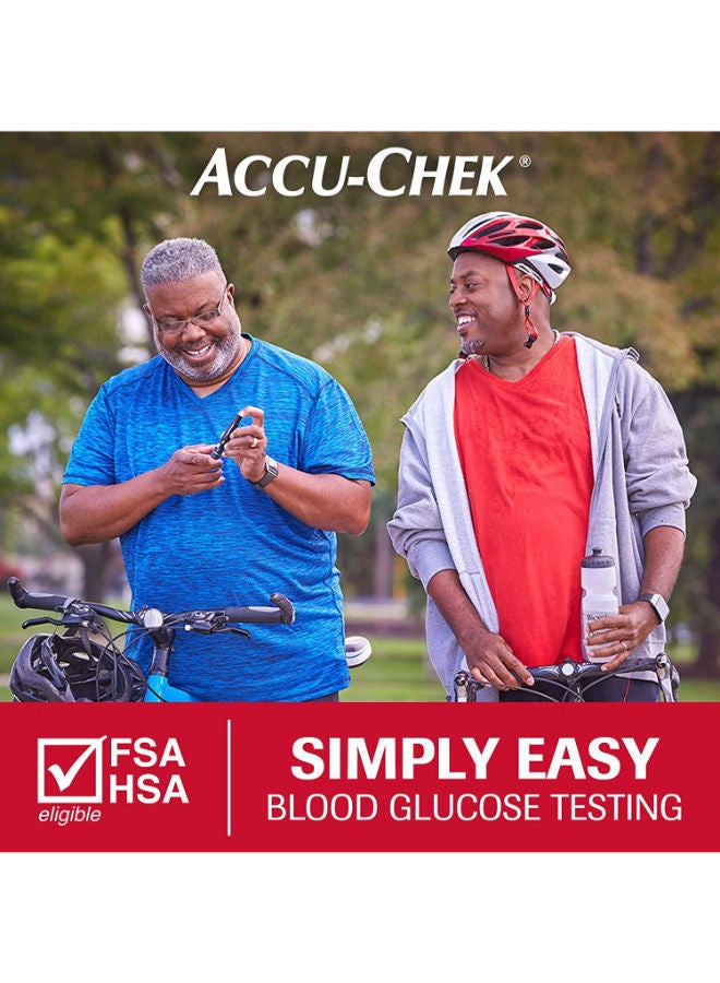 ACCU-CHEK Guide Bundle Blood Glucose Monitor And 50 Pieces Strips - Image 4