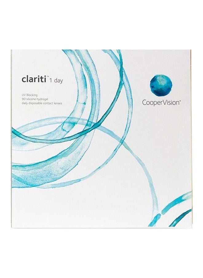 كوبر فيرجن Clariti 1 Day Bc8.6 Daily Disposable Pack Of 90 Contact Lenses