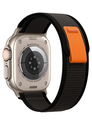 سوار رياضي من النايلون لساعة آبل 49mm 45mm 44mm 42mm لسلسلة iWatch Ultra/8/7/SE/6/5/4/3/2/11 - view 4