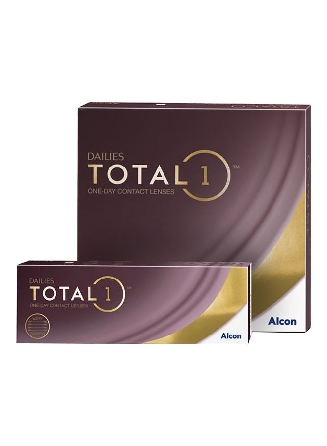Alcon Total 1 Daily Disposable Pack Of 90 Contact Lenses  - Image 1