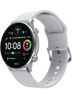 Haylou Solar Plus Smartwatch 1.43 inch Amoled HD Display 105 Sport modes Heart Rate monitoring SpO2 with Bluetooth Calling Silver  - Image 1