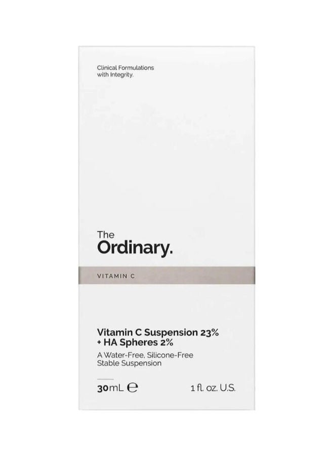 The Ordinary Vitamin C Suspension 23% + HA Spheres 2% White 30ml  - Image 3