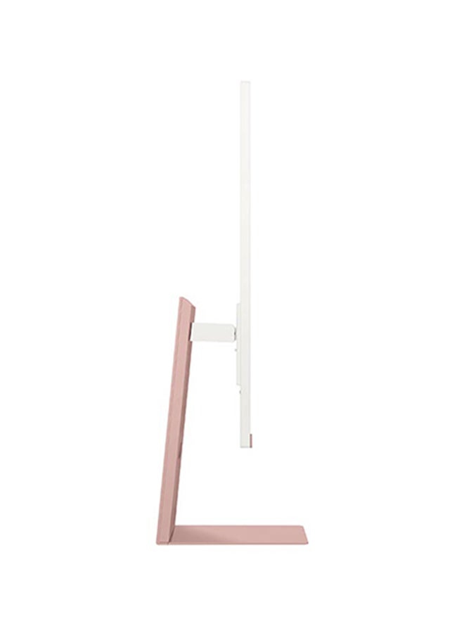 Samsung - 32 inch M8 4K UHD Flat Monitor, With Smart TV Experience and Camera, Max 60Hz Refresh Rate, 4ms Gtg Response Time, 16:9 Aspect Ratio, HDR10, IoT Hub, USB-C, Micro HDMI, LS32BM80PUMXU Daylight Sunset Pink - Image 1