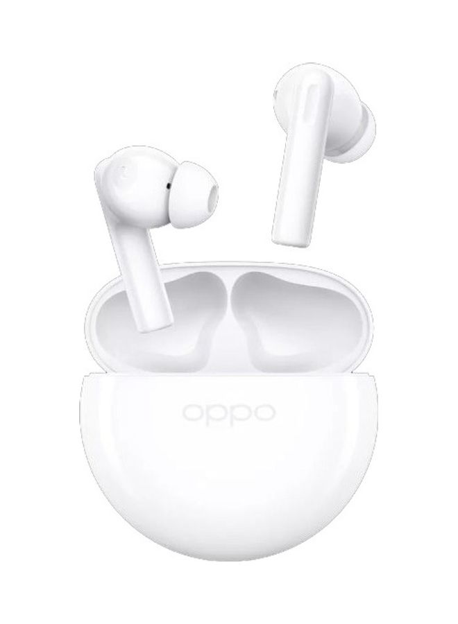 OPPO - ENCO Air 2i Earphone Bluetooth Wireless Earbuds 28Hours Battery Life White - Image 1