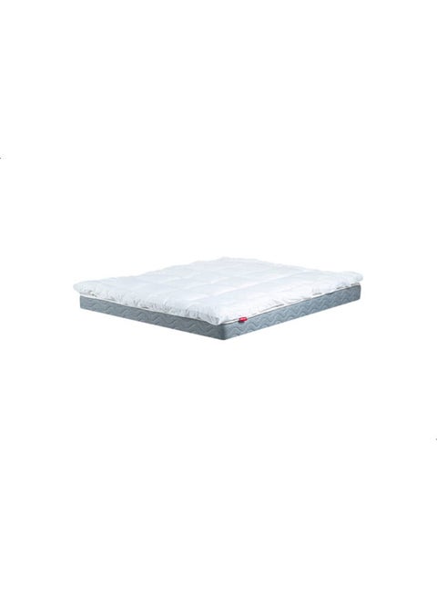Fiber Topper Mattress by CloudSleep – Soft, Cooling, and Pressure-Relieving Comfort Combination White 160x195cm