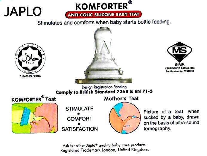 جابلو زجاجة الرضاعة (ببرونه)عصير وفيتامين مع حلمة مضادة للمغص 50 مل - Image 4