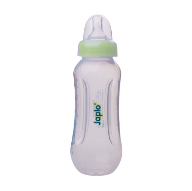 Japlo - Easy mix & grip  baby feeding Bottle with Anti-colic nipple & Lukewarm water mixer size 250 ml - Assorted - Image 1